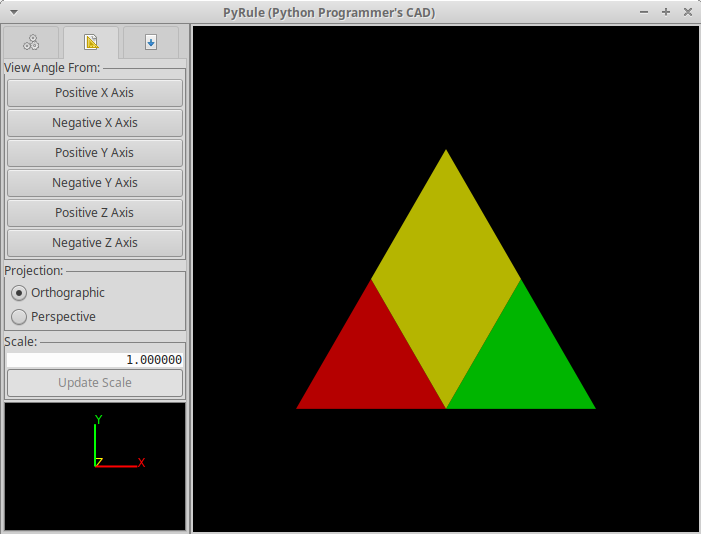 Screen Control Menu Screenshot
